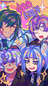 planned cover for the webcomic, may change planned cover for the webcomic, may change