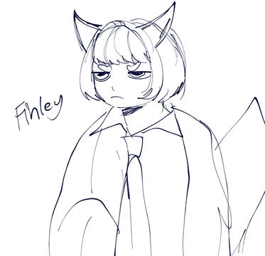 concept sketch of a possible side character