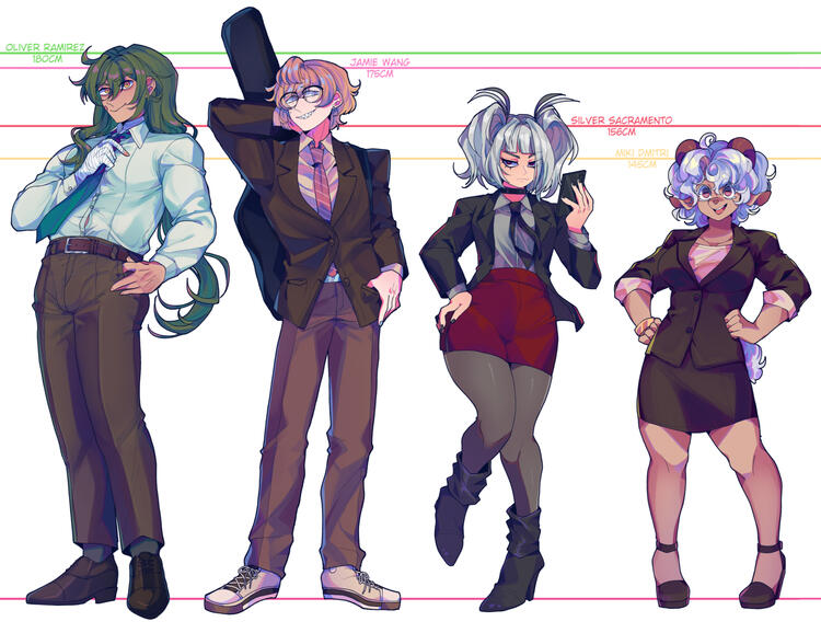 ome main characters